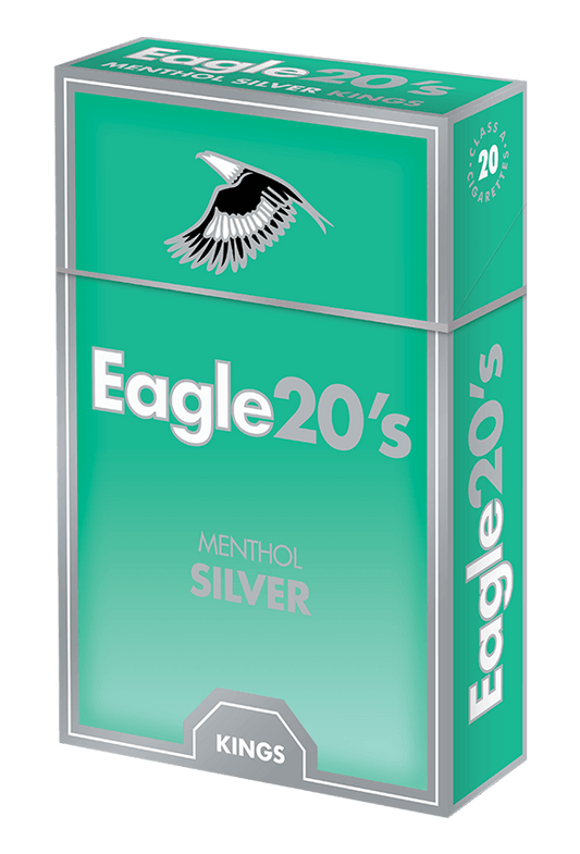 Eagle Cigarettes King Menthol Silver