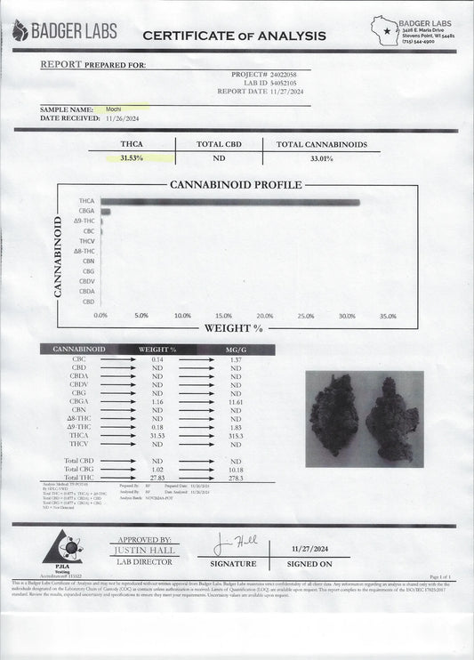 Trip THCA Preroll 1G Mochi