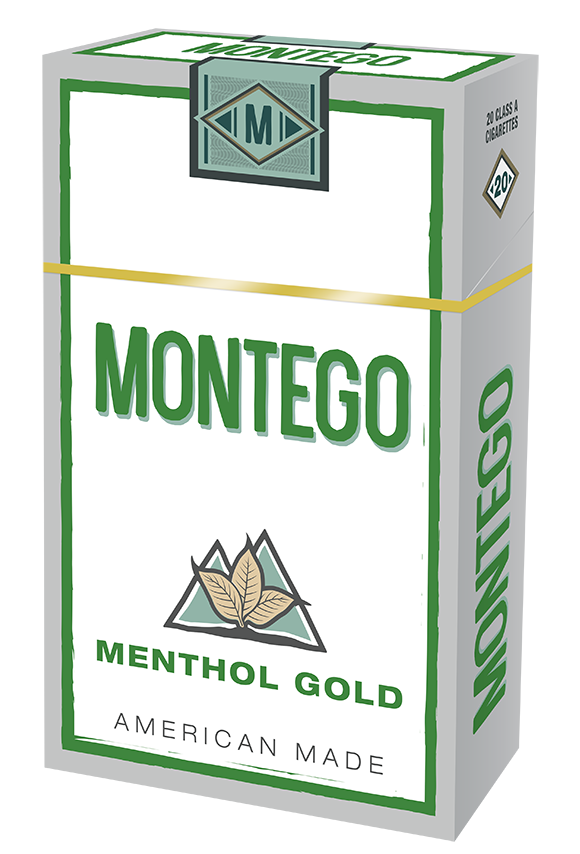 Montego Cigarettes King Menthol Gold