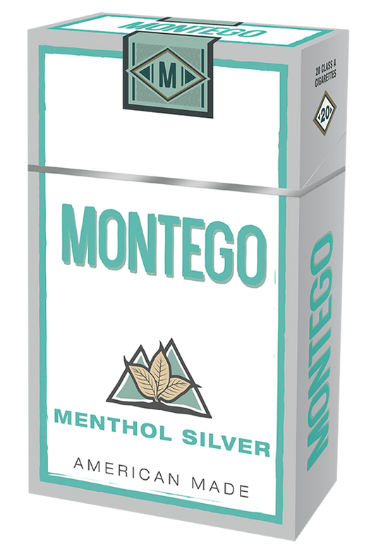 Montego Cigarettes King Menthol Silver