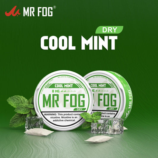 Mr Fog Nicotine Pouches 20CT Cool Mint 8MG