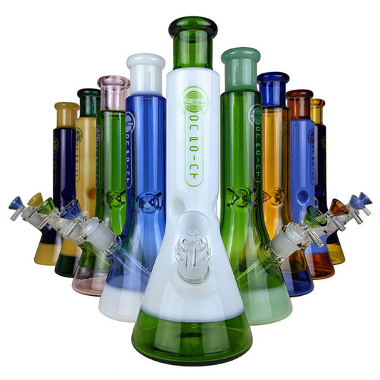 On Point Waterpipe 12" Beaker Dual Color