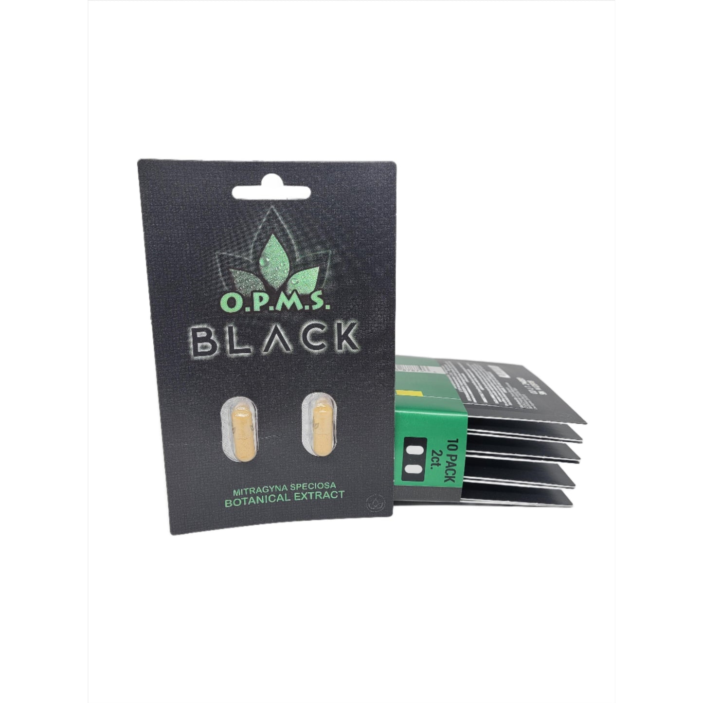 OPMS Kratom Caps 2CT Black