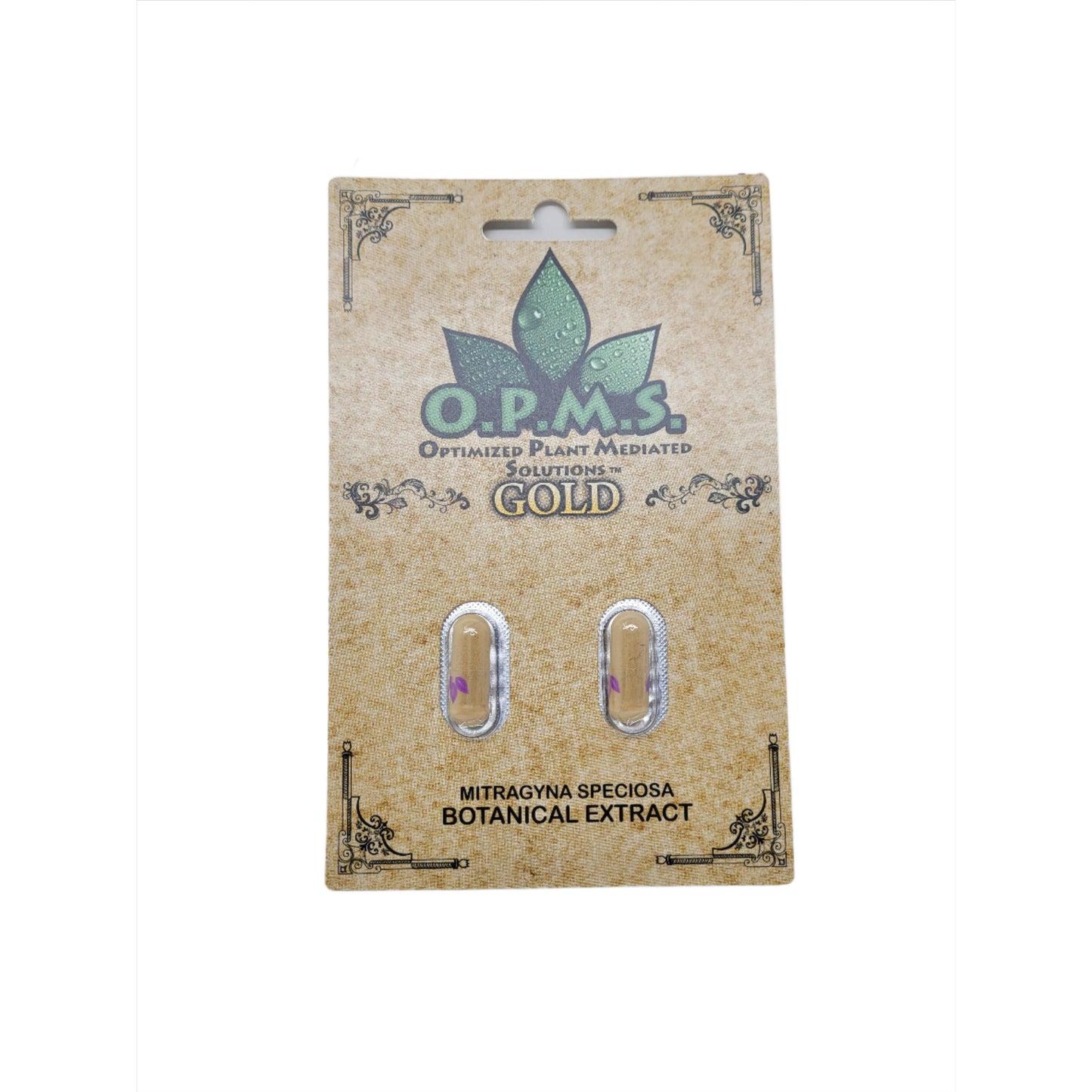 OPMS Kratom Caps 2CT Gold