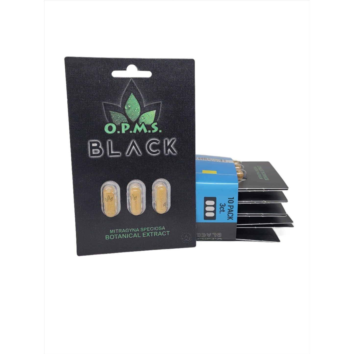 OPMS Kratom Caps 3CT Black