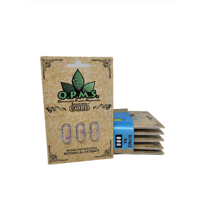 OPMS Kratom Caps 3CT Gold