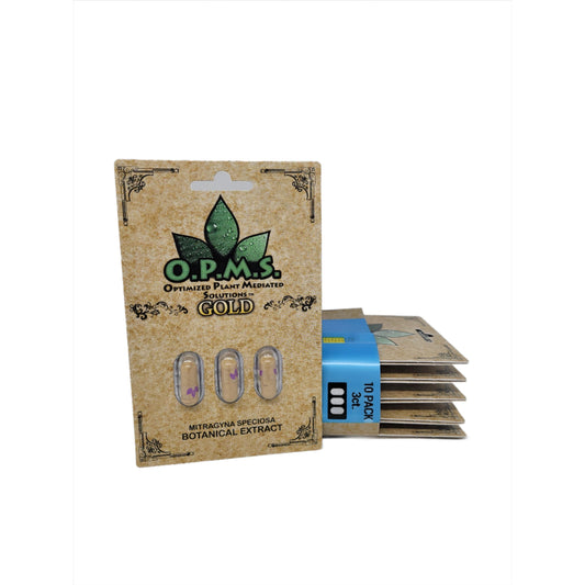 OPMS Kratom Caps 3CT Gold
