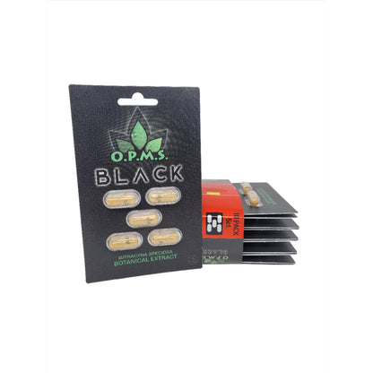 OPMS Kratom Caps 5CT Black