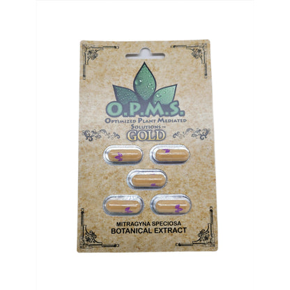 OPMS Kratom Caps 5CT Gold