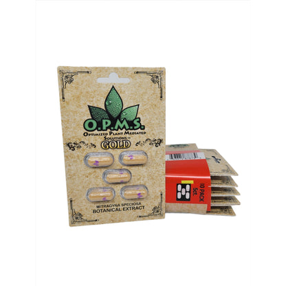 OPMS Kratom Caps 5CT Gold