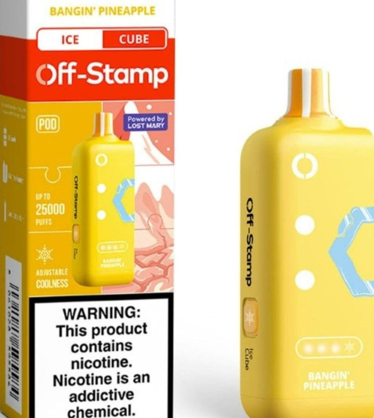 Front of Pod and Box