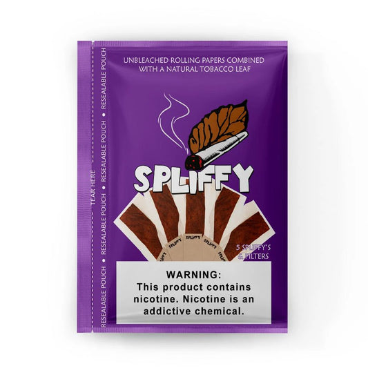 Spliffy Natural Tobacco Leaf Wraps