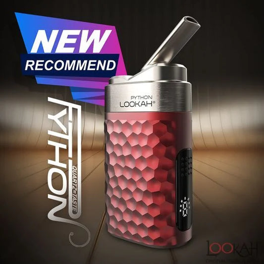 Lookah Vaporizer Python Wax Vape Red