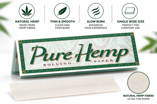 Pure Papers Single Wide Hemp