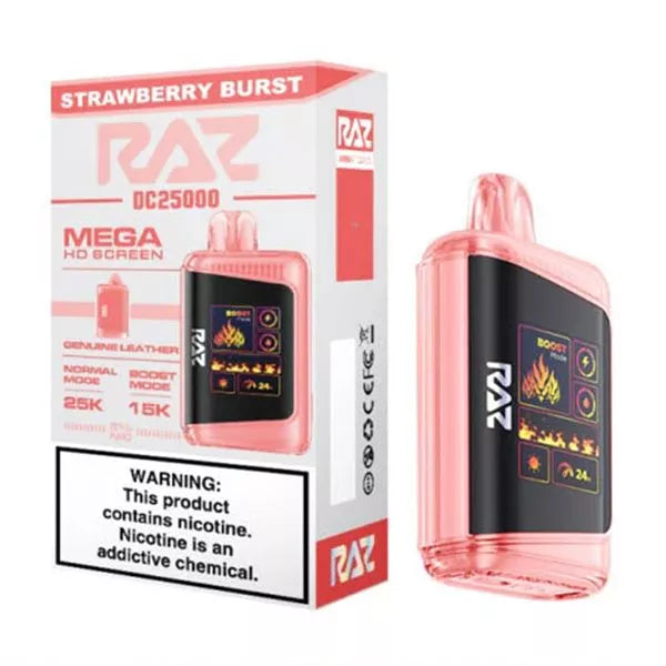 RAZ Vape Bar DC25K Strawberry Burst