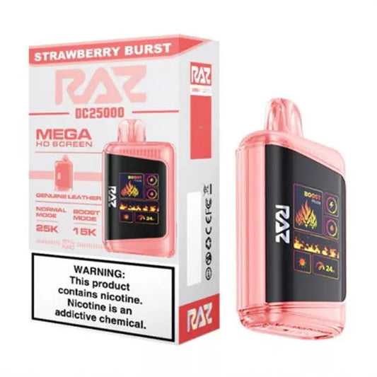 RAZ Vape Bar DC25K Strawberry Burst