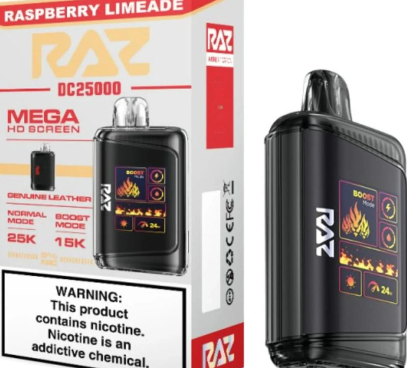 Raz Cherry Flavors RAZ DC25000 Puffs (5 Pack)