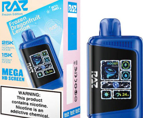 Front of Raz and Front of Box 