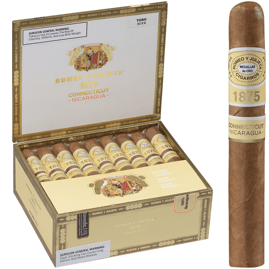 Romeo Y Julieta Cigars 1875 Connecticut Nicaragua