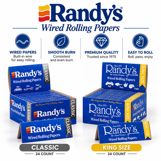 Randy's Wired Rolling Papers 24 Count