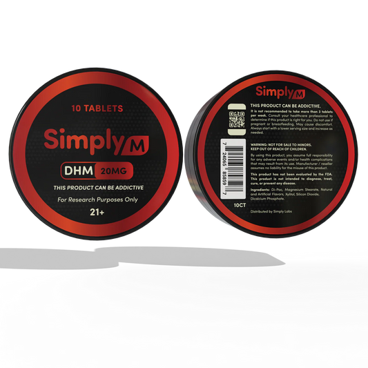 SimplyM DHM Kratom Tablets 20mg 10ct