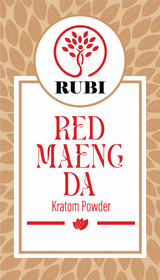 Rubi Kratom Powder 1/2KG Maeng Da Red