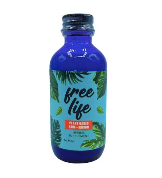 FREE LIFE 60ML Kava + Kratom Extra Strength