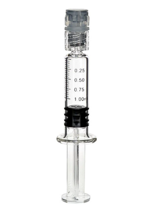Syringe 1ML Plastic Luer Lock