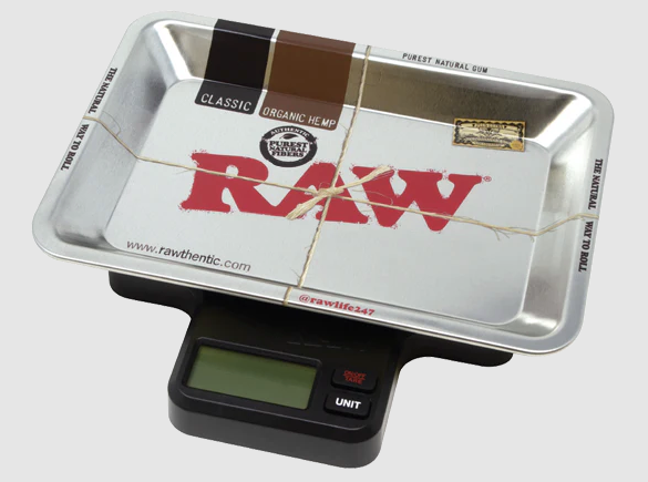 Raw x MyWeigh Tray Scale 200G x .01G