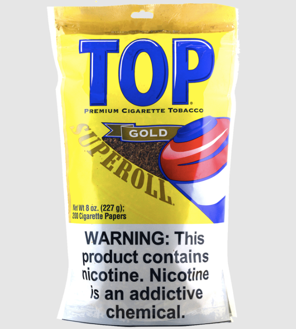 Top Tobacco 8OZ L Gold