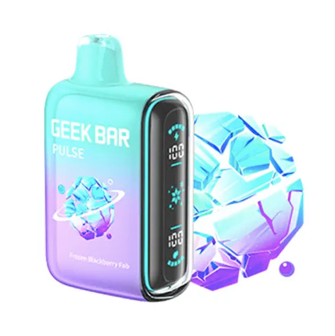 Geek Bar Vape Pulse 15000 Puffs Frozen Blackberry Fab