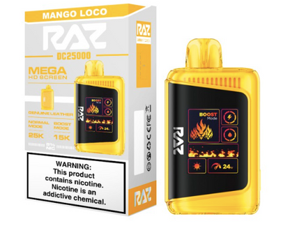 RAZ Vape Bar DC25K Disposable Vape