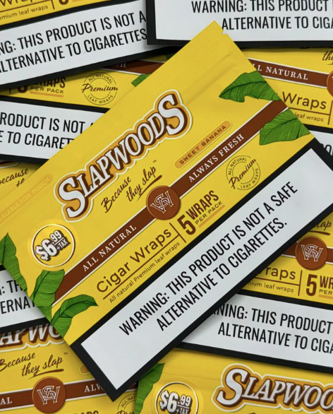 Slapwoods Wraps 5CT Sweet Banana