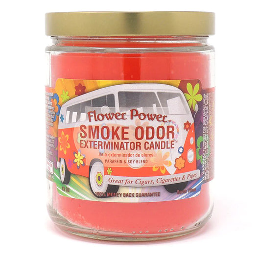 Smoke Odor Candle 13OZ Flower Power