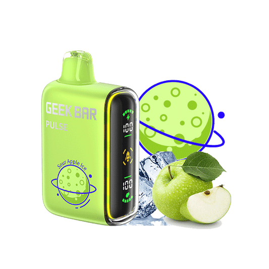 Geek Vape Bar Pulse 15000 Puffs Sour Apple Ice