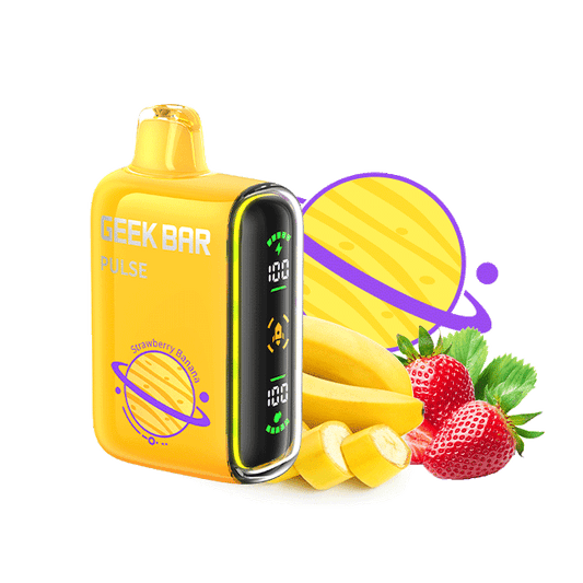 Geek Vape Bar Pulse 15000 Puffs Strawberry Banana