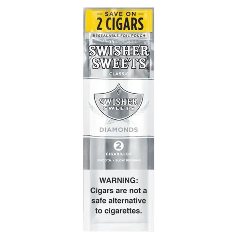 Swisher Sweet Cigarillos 2CT Diamonds 1.19