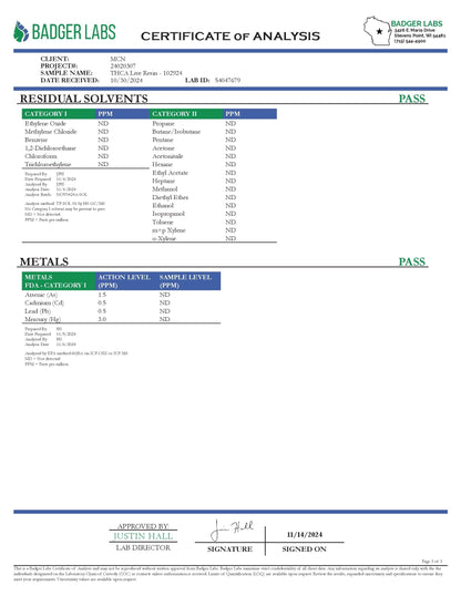 Trip THCA Cart 2g Live Resin