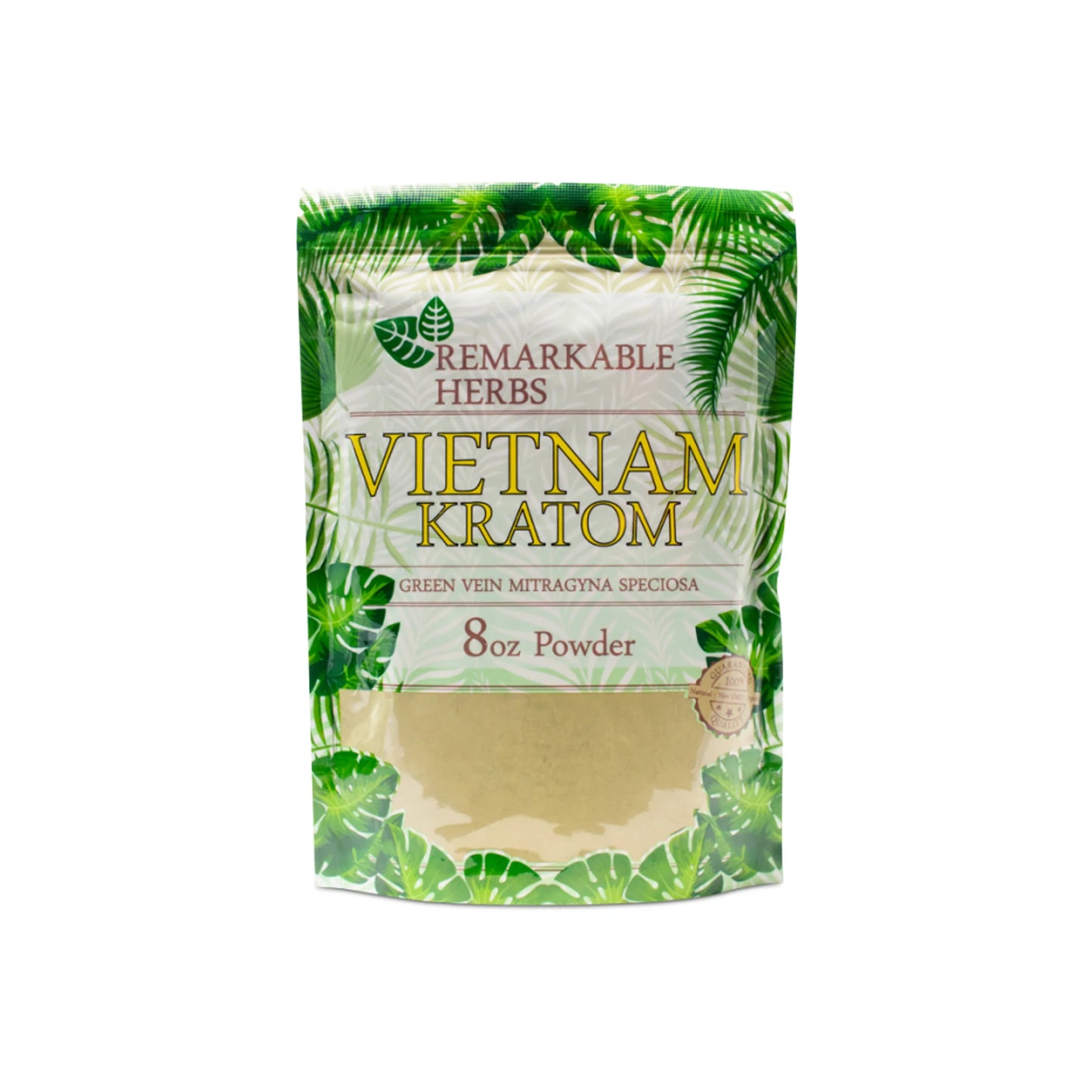 Remarkable Herbs Kratom Powder 8OZ Vietnam Green