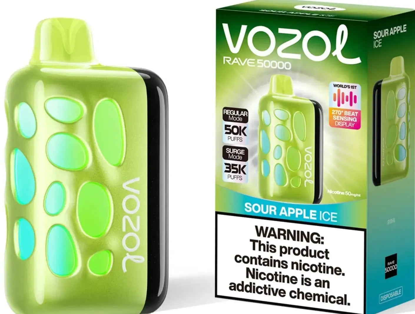 VOZOL Rave 50K - Experiencia Mgica Al Ritmo De La Msica THE CLUB Vozol 50k Disposable Vape VOZOL Rave 50K - Experiencia Mgica Al Ritmo De La Msica THE CLUB Vozol 50k Disposable Vape