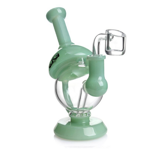 Glass Guru Waterpipe 7" Rig Mixed Colors