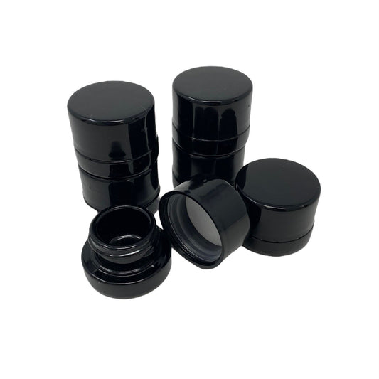 Jars 5ML Round Gloss Black