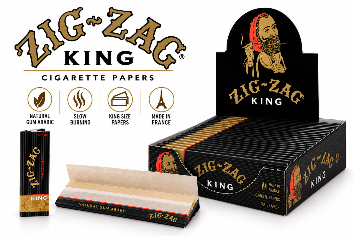 Zig Zag Papers King
