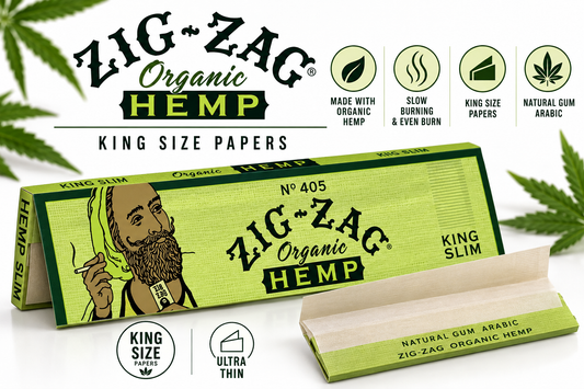 Zig Zag King Size Organic Hemp Papers