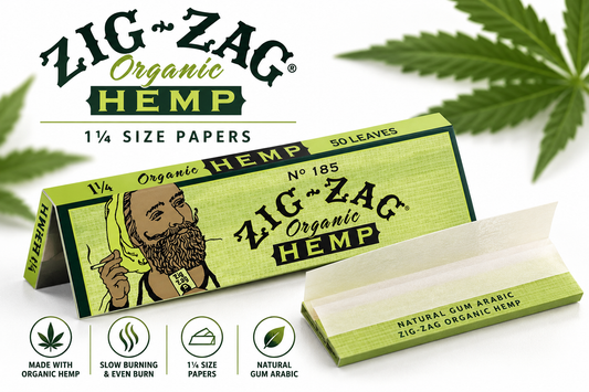 Zig Zag 1/4 Organic Hemp Papers