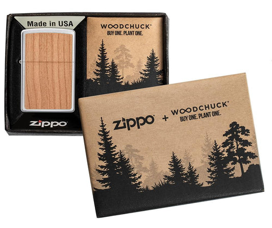 Zippo Lighter Woodchuck Cherry