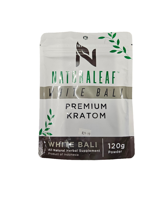 Naturaleaf Kratom Powder 4OZ Bali White