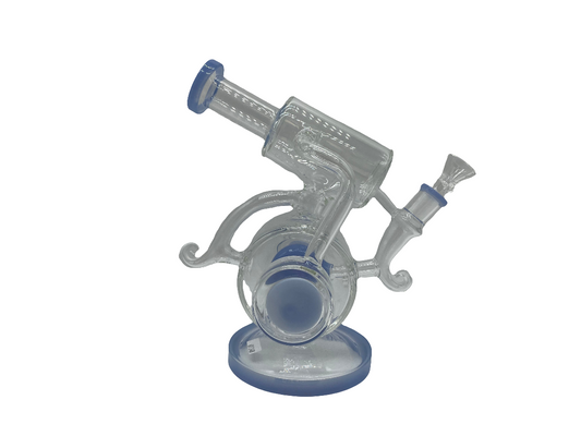 Waterpipe 9" Swirled Microscope