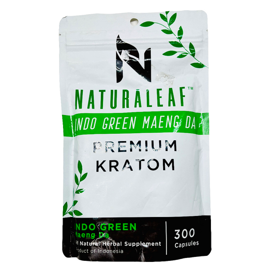 Naturaleaf Kratom Caps 300CT Indo Maeng Da Green
