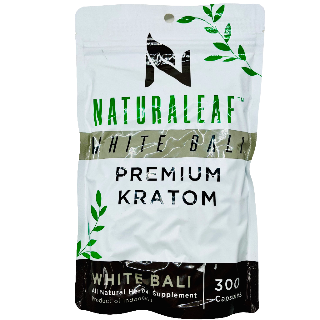 Naturaleaf Kratom Caps 300CT Bali White